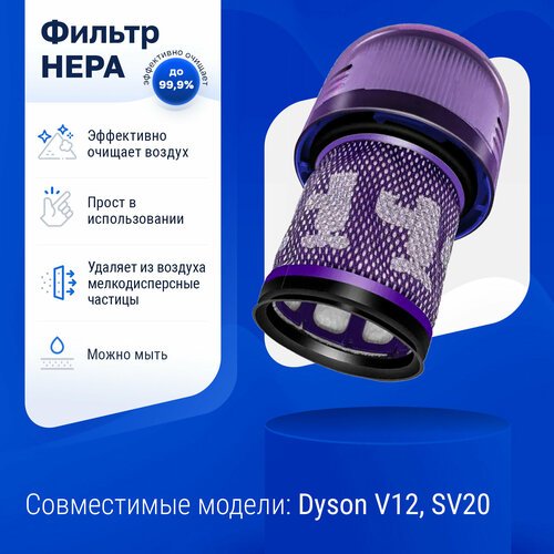 Фильтр для пылесоса Dyson V12, SV20