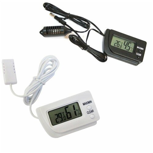Термометр с гигрометром ТГМ-6 / Измеритель температуры и влажности для помещения / Гигрометр цифровой / Термометр цифровой
