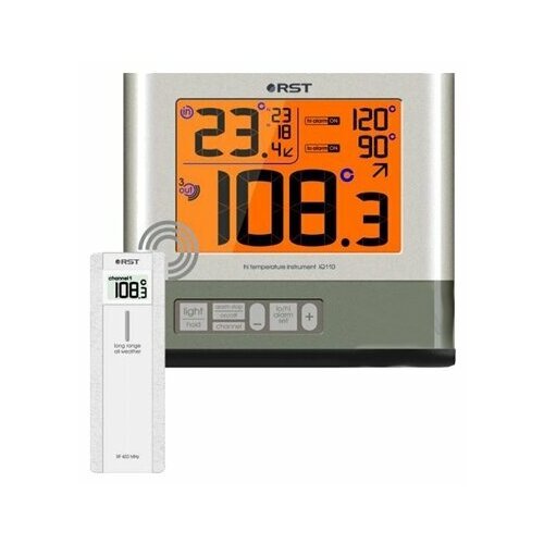 Электронный термометр для бани RST77110 PRO (датчик в парной, радиодат. снаружи, табло за 25м)