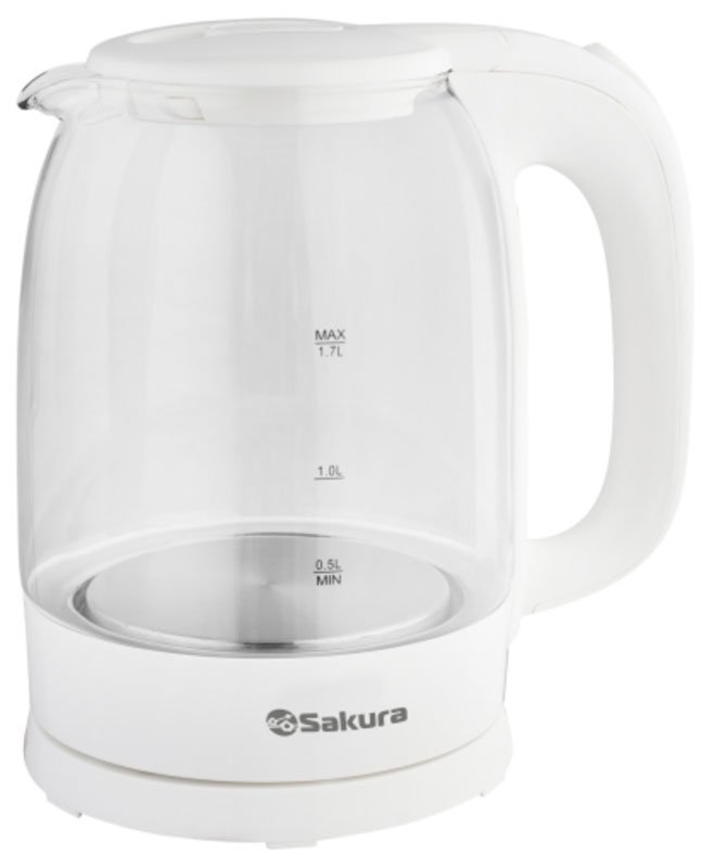 Чайник электрический Sakura SA-2740W, 1.7 л Чайник электрический Sakura SA-2740W, 1.7 л