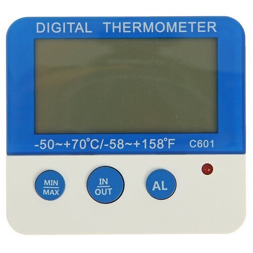Термометр LTR-13, электронный, выносной датчик 90 см, белый 2603006