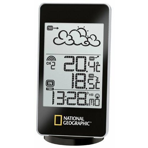 Метеостанция BRESSER National Geographic с одним экраном (51461), черный