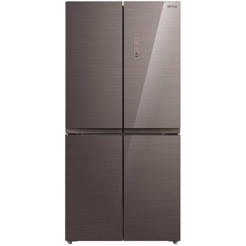 Холодильник Korting KNFM 81787 GM, коричневый