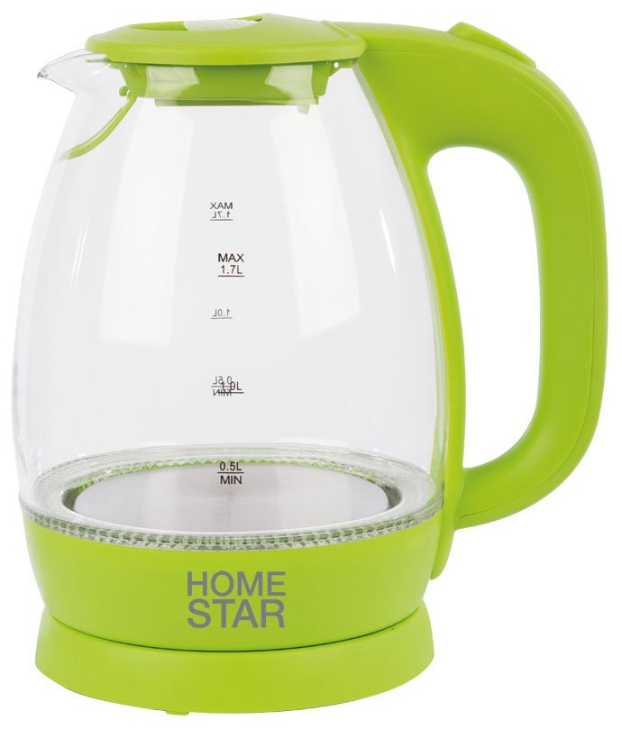 Чайник электрический Homestar HS-1012 003943 зеленый Чайник электрический Homestar HS-1012 003943 зеленый