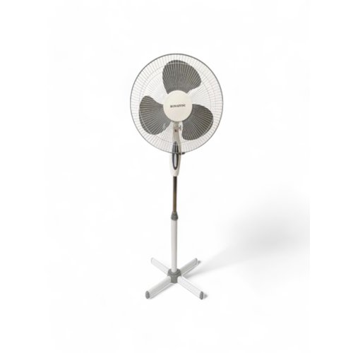 Напольный вентилятор Bonaffini ELF-0007 диаметр 40 см, 40 Вт, цвет белый/серый