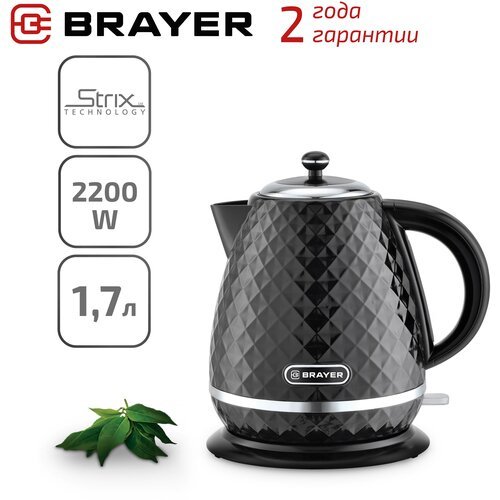 Чайник BRAYER BR1008, черный
