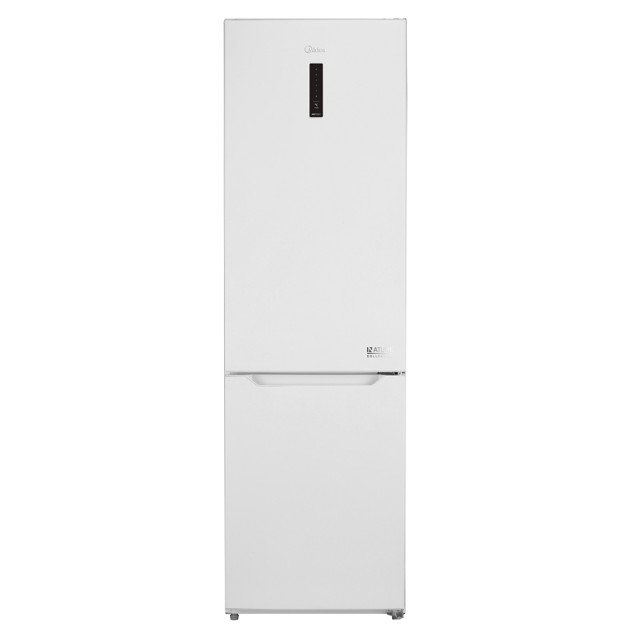холодильник двухкамерный MIDEA MDRB489FGF01O 201х59,5х63,5см белый