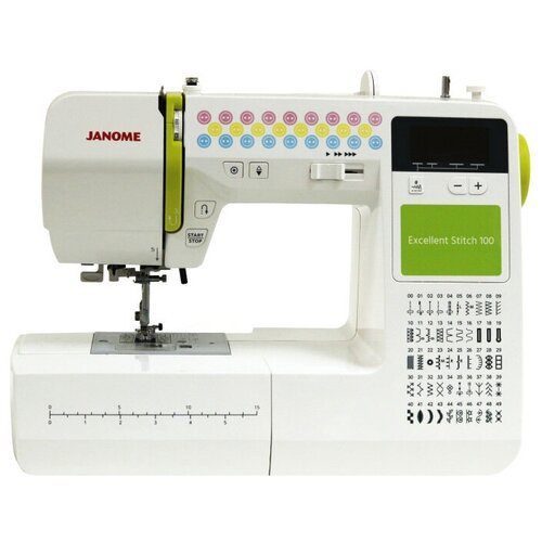 Швейная машина Janome Excellent Stitch 100, белый