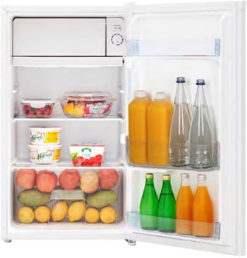 Однокамерный холодильник LEX RFS 101 DF WH