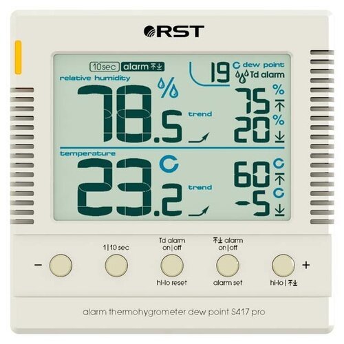 RST 02417 Цифровой термогигрометр (гигрометр психрометрический)