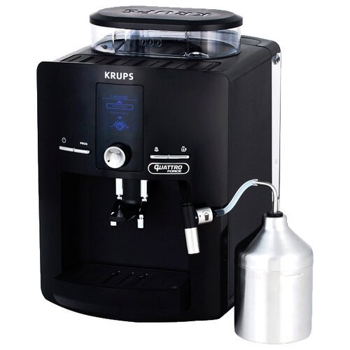 Кофемашина  Krups EA82F010 Quattro Force, черный