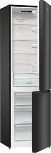 Холодильник Gorenje NRK6202EBXL4 (Essential / Объем - 331 л / Высота - 200см / A++ / Чёрный / NoFrost Plus)