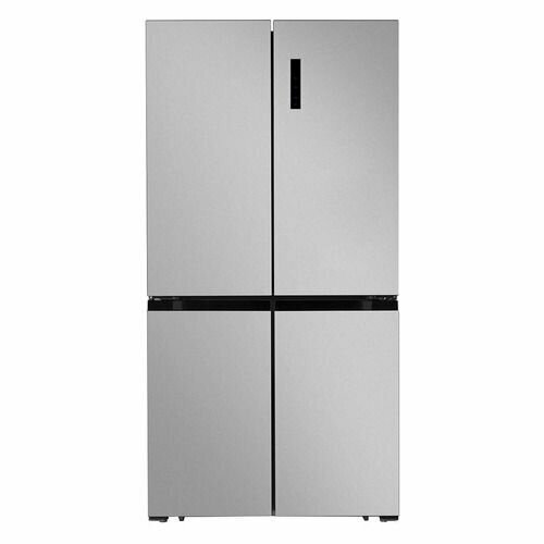 Холодильник трехкамерный LEX LCD505XID Side by Side, инверторный серебристый металлик