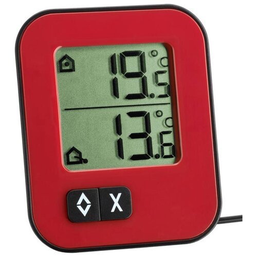 Термометр TFA 30.1043, красный / черный
