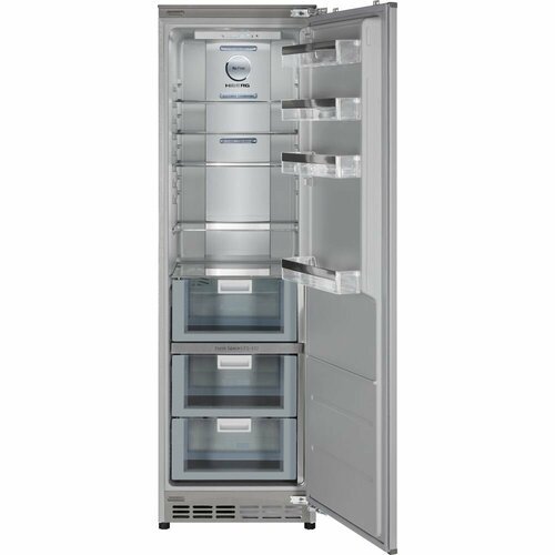 Встраиваемый холодильник HIBERG i-RFB 35 NF, инвертор, No Frost, объем 329 л, мультитемпературная зона, технология Metal Cooling, Air Flow, электронное управление, высота 187 см, жесткое крепление фасадов