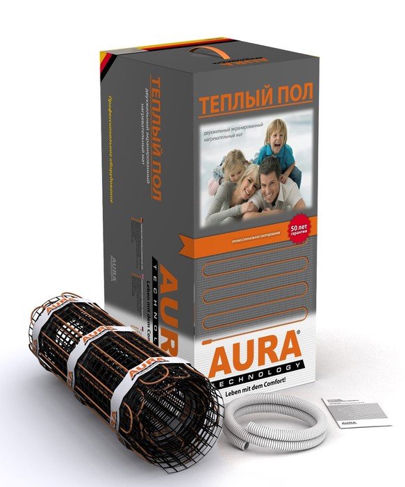Нагревательный мат 15 м2 Aura Heating МТА 2700-18