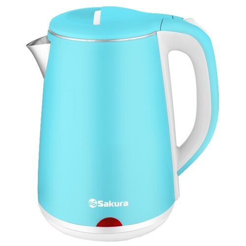 Чайник Sakura SA-2150WBL RU, голубой/молочный