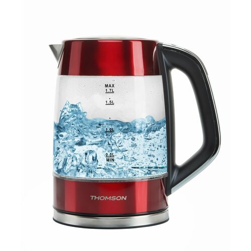 Чайник электрический THOMSON K20ES-2001, красный