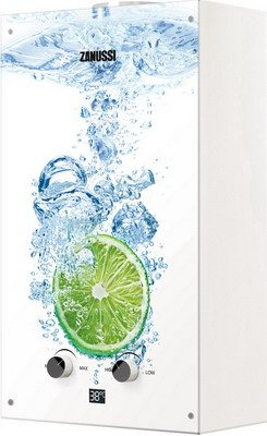 Газовый водонагреватель Zanussi GWH 10 Fonte Glass Lime