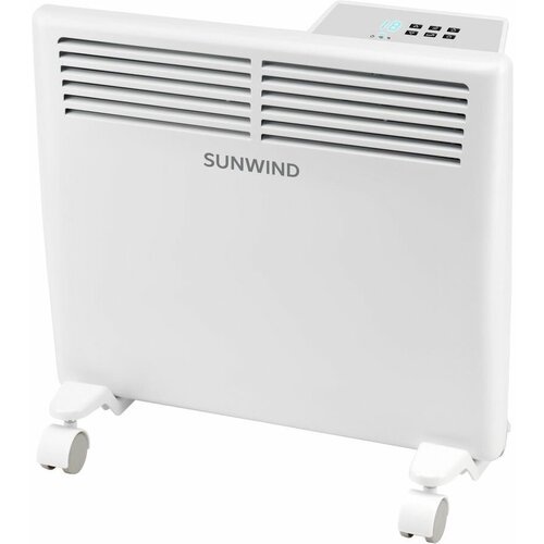 Конвектор SunWind SCH7015, 1500Вт, с терморегулятором, белый