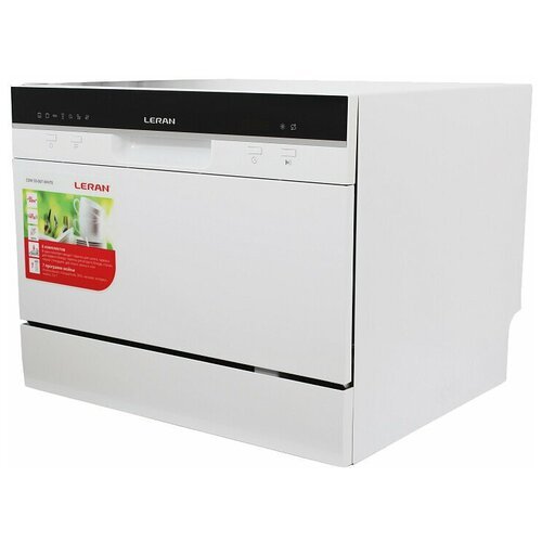 Компактная посудомоечная машина Leran CDW 55-067, белый