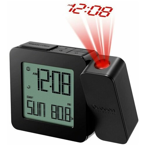 Часы с термометром Oregon Scientific RM338PX, черный