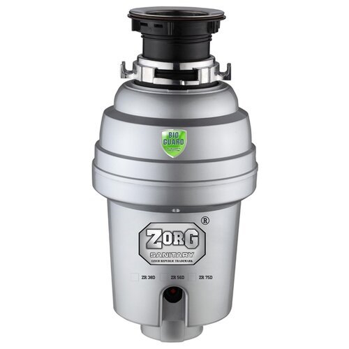 Бытовой Измельчитель бытовых отходов ZorG Sanitary ZR-38D серебристый