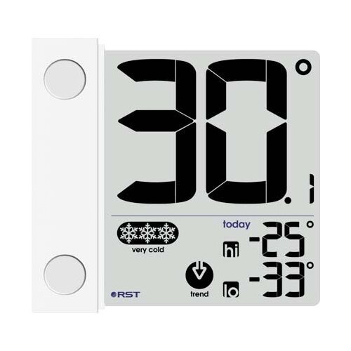 Оконный цифровой термометр С прозрачным дисплеем RST 01291