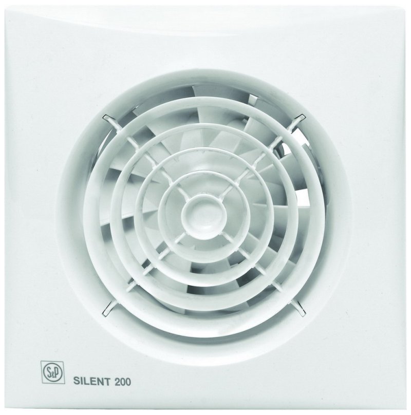 Вытяжной вентилятор Soler & Palau Silent-200 CRZ (белый) 03-0103-108