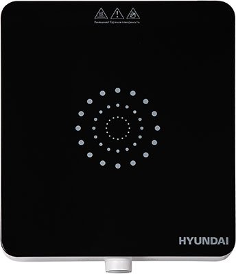 Индукционная плита Hyundai HYC-0105 белый стеклокерамика