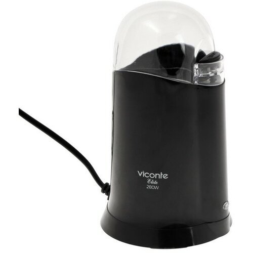 Кофемолка Viconte VC-3113, электрическая, ножевая, 280 Вт, 50 г, чёрная
