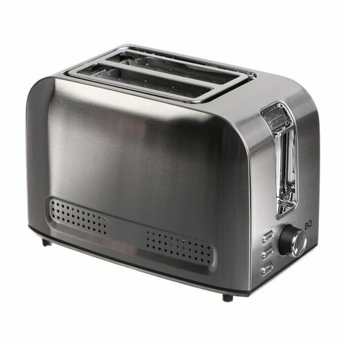 Тостер BQ T1009, 800 Вт, 7 режимов прожарки, 2 тоста, разморозка, серебристый