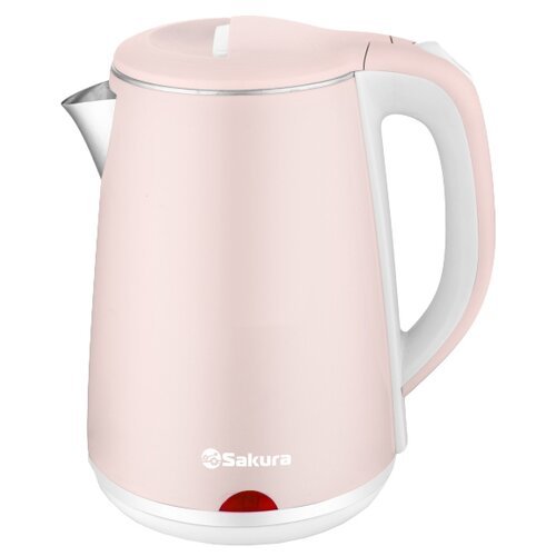 Чайник Sakura SA-2150WP, розовый/молочный