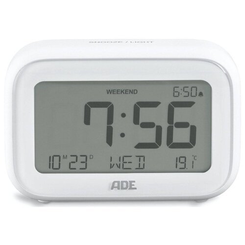 Часы цифровые ADE CK2000 white