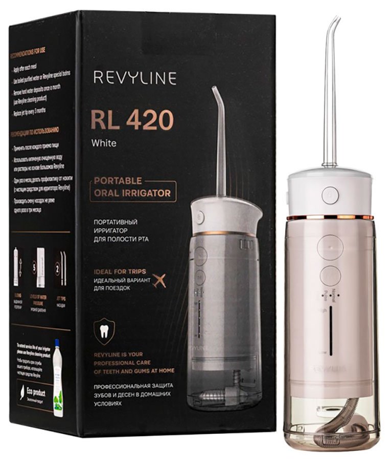 Портативный ирригатор Revyline RL 420, белый Портативный ирригатор Revyline RL 420, белый