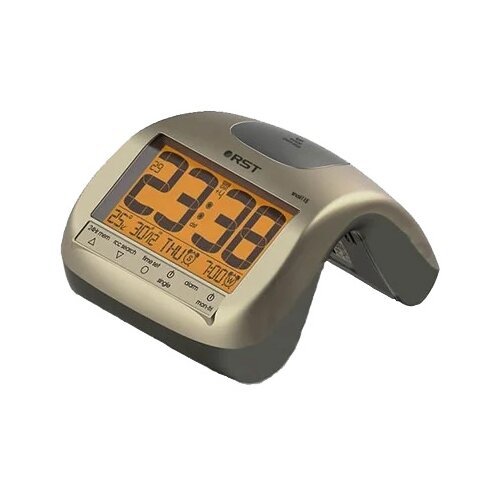 Часы с термометром RST 88115, серый