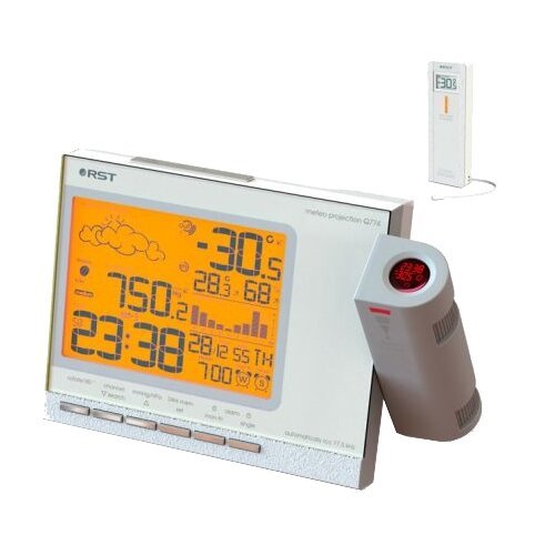 Проекционные часы с измерением температуры RST 32774