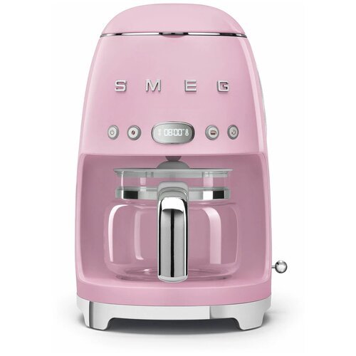 Кофеварка капельная Smeg DCF02, розовый