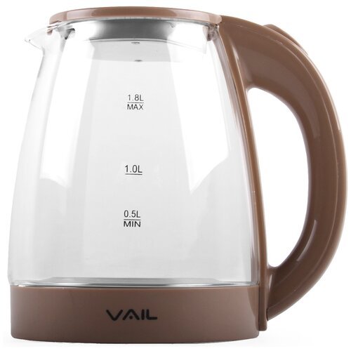 Чайник VAIL VL-5550, коричневый