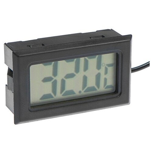 Термометр цифровой, ЖК-экран, провод 1 м 2712973