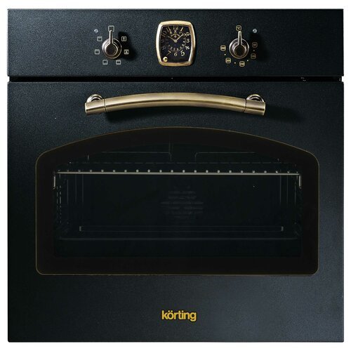 Электрический духовой шкаф Korting OKB 460, черный матовый