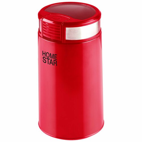 Кофемолка HomeStar HS-2035 цвет: красный, 200 Вт