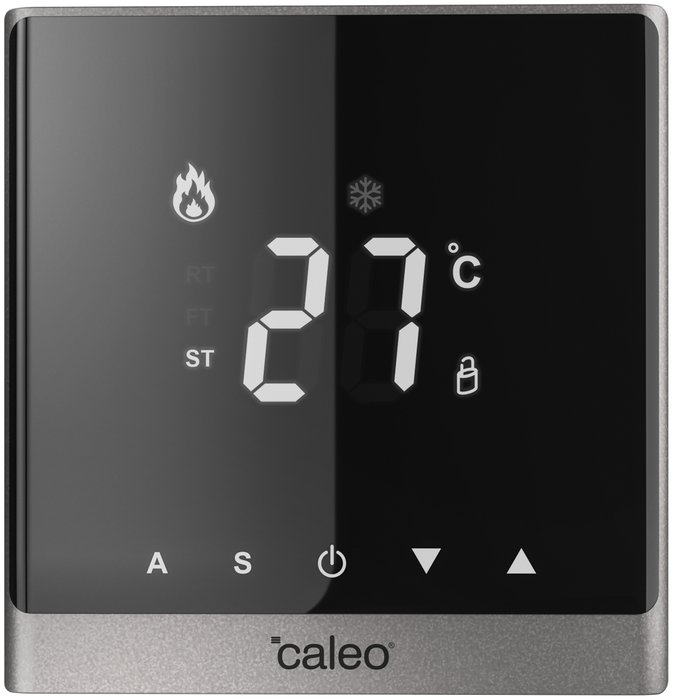 Терморегулятор для теплого пола Caleo C732 (серебристый)