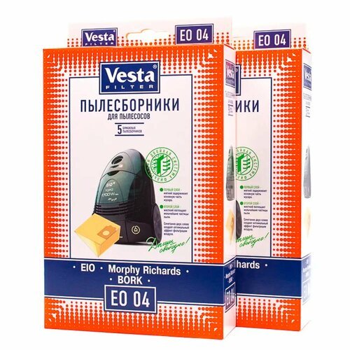 Мешки бумажные для пылесоса Vesta filter Eo042 10 шт