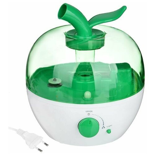 Увлажнитель воздуха Leben 246-005 в форме яблока (зеленый/белый)