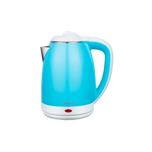 Чайник MAGNIT RMK-3206, белый/голубой