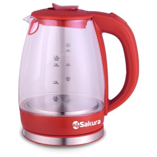 Чайник Sakura SA-2717 RU, красный