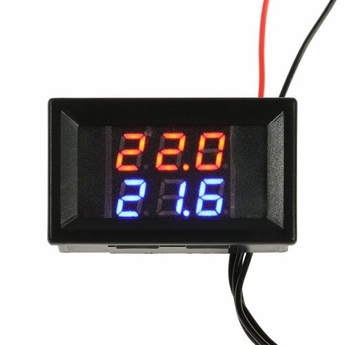 TORSO Термометр цифровой, ЖК-экран, провод 1.5 м, 45×26 мм, -20-100 °C