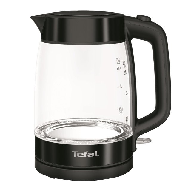 чайник TEFAL KI840830 2200Вт 1,7л стекло черный